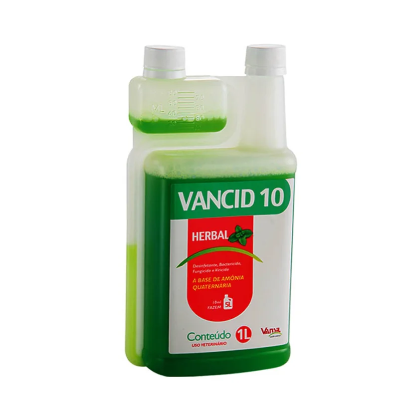 Desinfetante Bactericida Concentrado Vancid 10 Vansil 1L