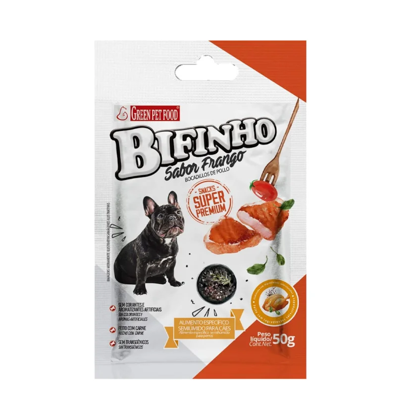 Bifinho Para Cães Green Pet Frango 50g