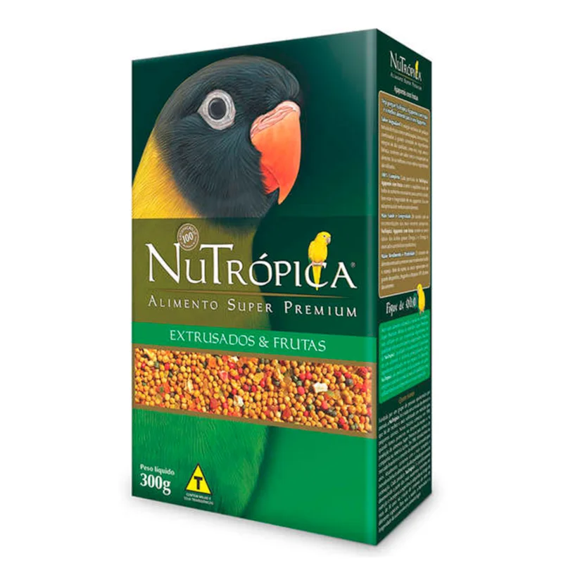 Ração Nutrópica Agapornis Com Frutas 300g