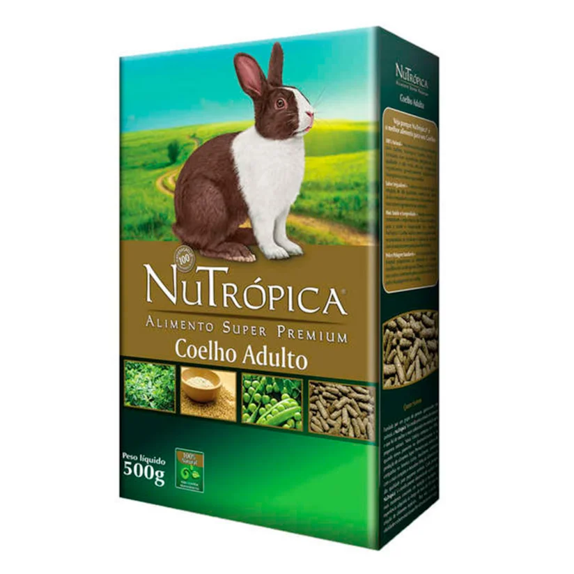 Ração para Coelho Adulto Nutrópica 500g