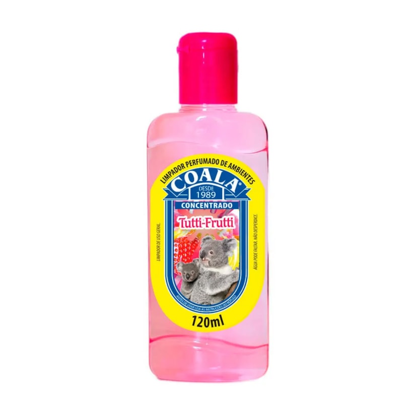 Combo Coala Limpadores 120ml Talco e Tutti Frutti