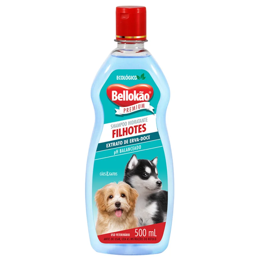 Shampoo Bellokão Filhotes Premium 500ml