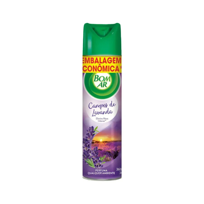 Aromatizador Bom Ar Aero Campos de Lavanda 360ml