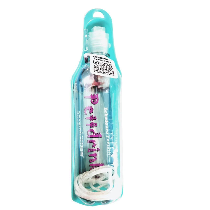 Bebedouros Cães PettDrink Turquesa 500ml