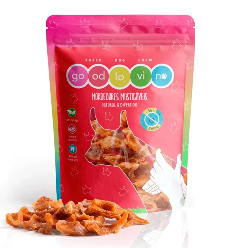 Petisco Para Cães Dadinho Crocante Bucho Bovino Good Lovin 1 Unidade