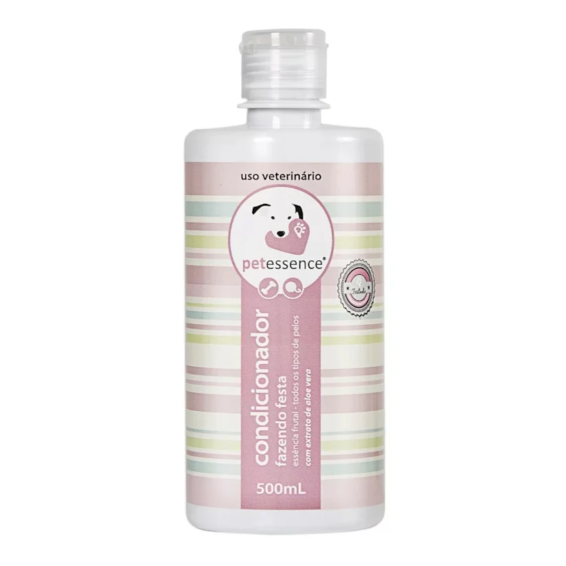 Condicionador Pet Essence Fazendo Festa para Cães e Gatos 500 ml