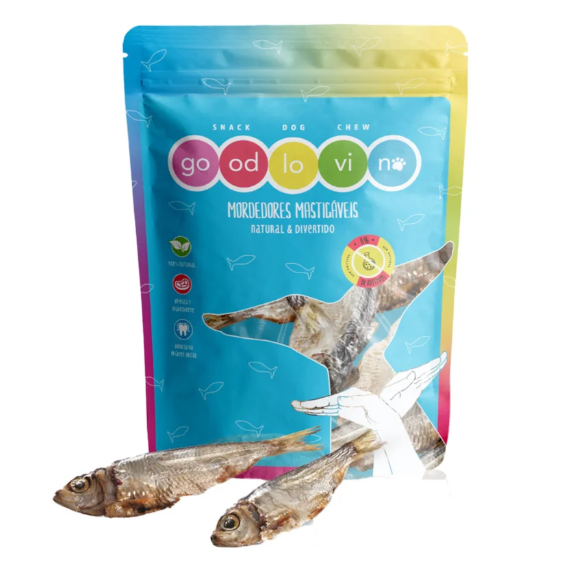 Petisco Para Cães Sardinha Desidratada Good Lovin Com 1 Unidade